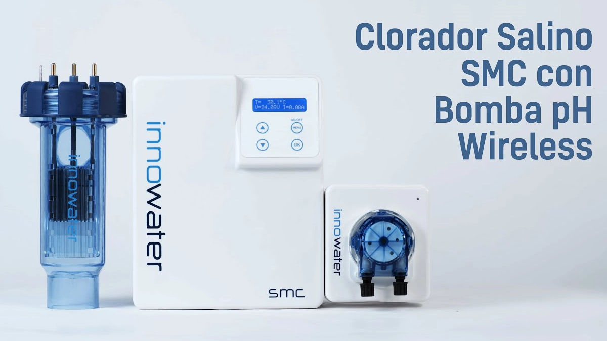 Clorador Salino SMC con Bomba pH Wireless