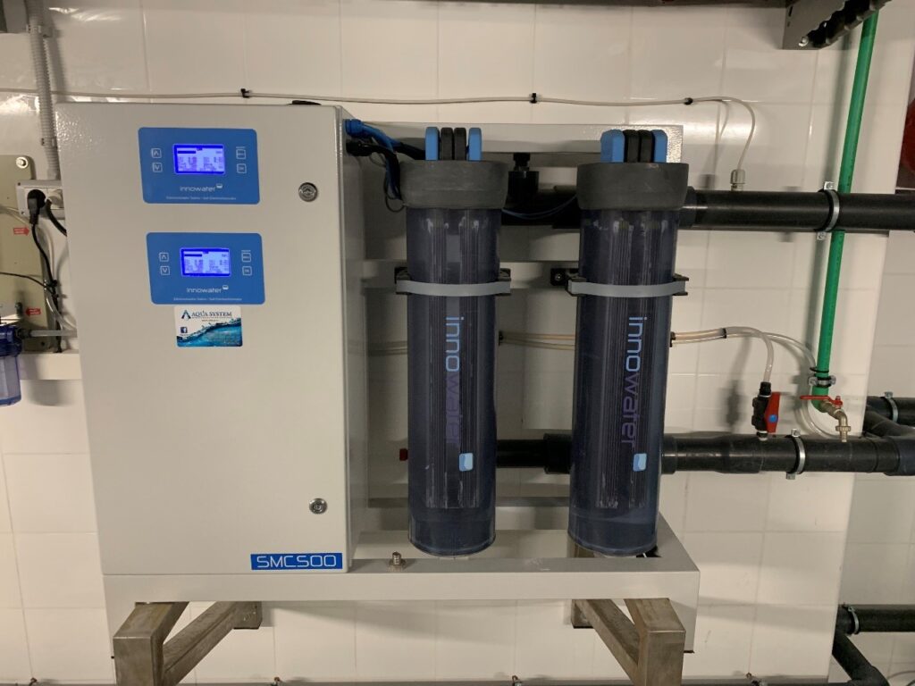 Innowater SMC500 industrial saltwater chlorinator