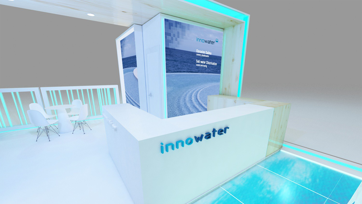 Stand Innowater en Piscina Barcelona 2025