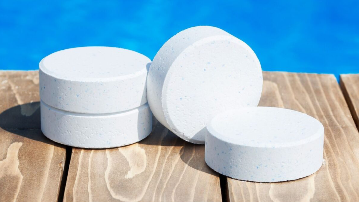 Pastillas de cloro para piscinas