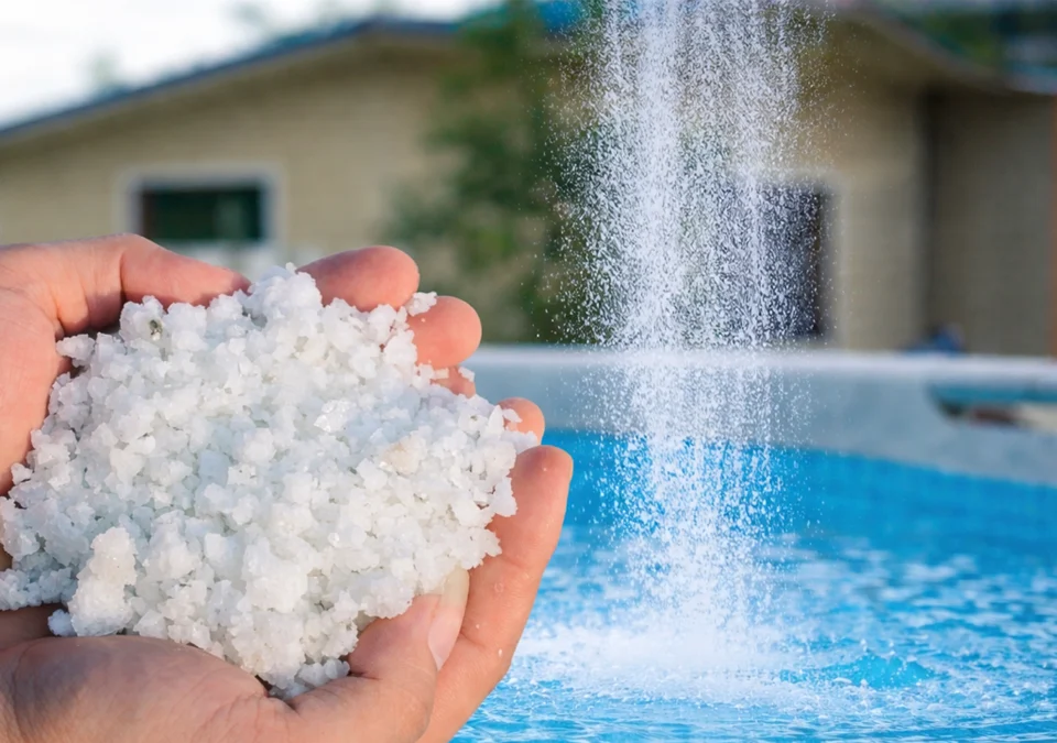 Sal para piscinas con cloración salina